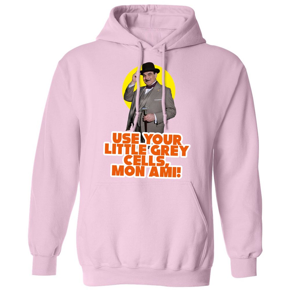 Classic Unisex Hoodie - PLBPSL44 - Light Pink - 3