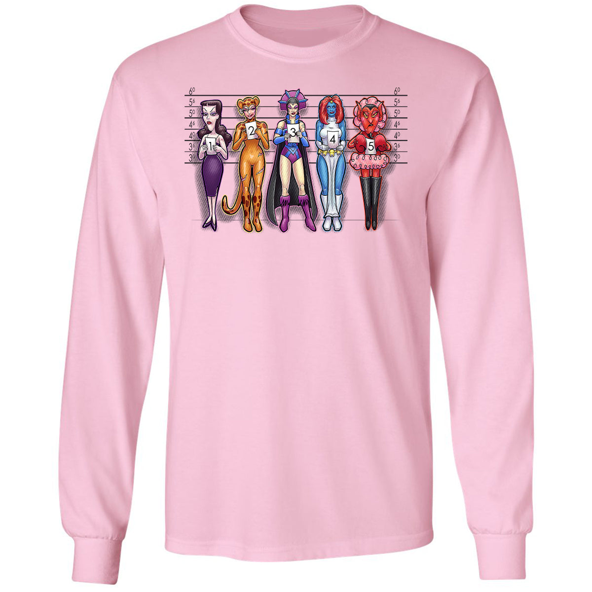 Long Sleeve T-Shirt - 59PL27PZ - Light Pink - 3