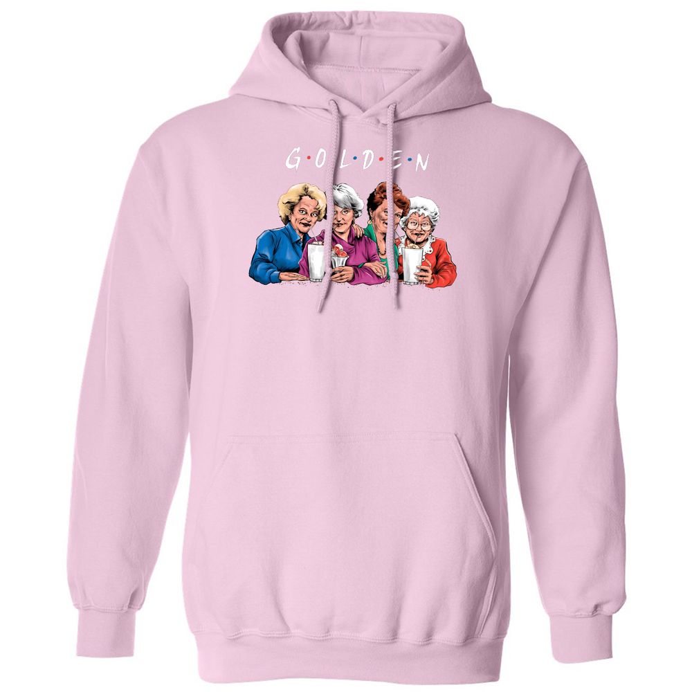 Classic Unisex Hoodie - 8S77VXQ9 - Light Pink - 3