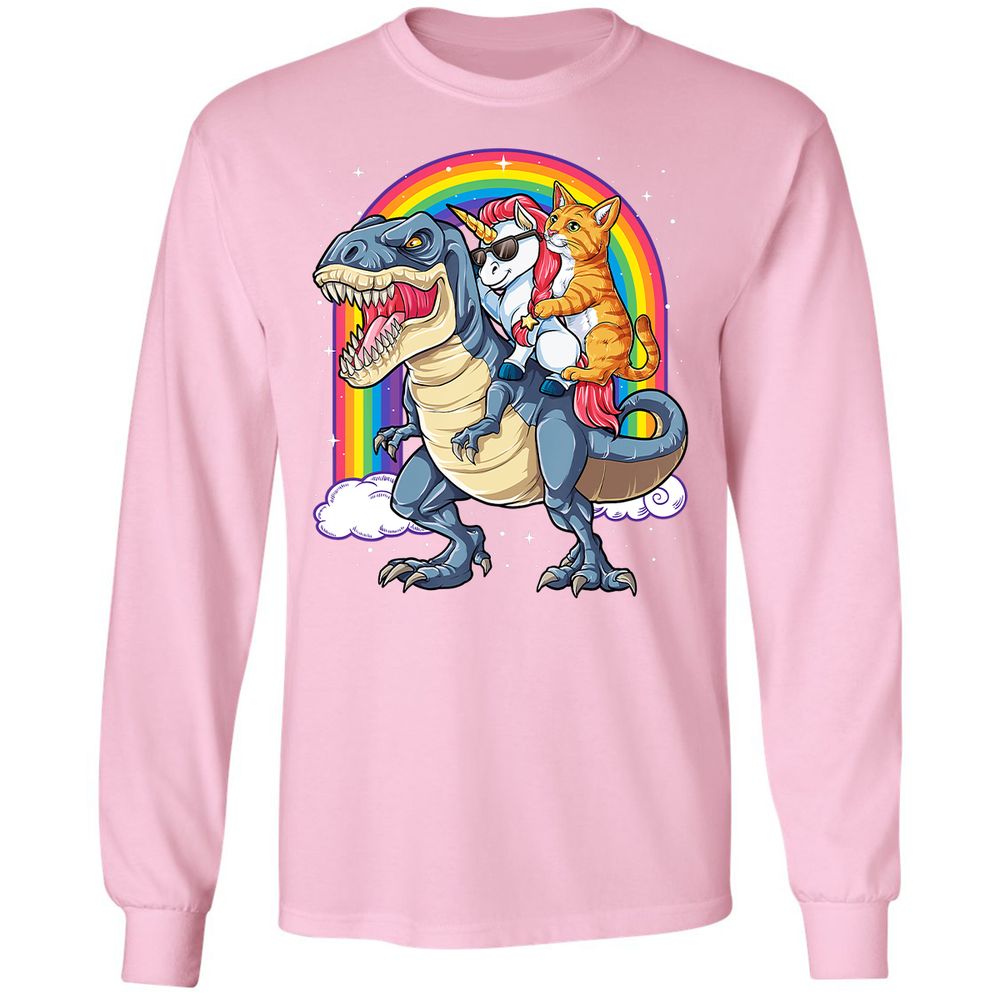 Long Sleeve T-Shirt - 2PU4YCMT - Light Pink - 3