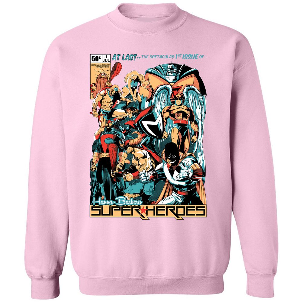 Classic Unisex Sweatshirt - X7M24QCP - Light Pink - 3