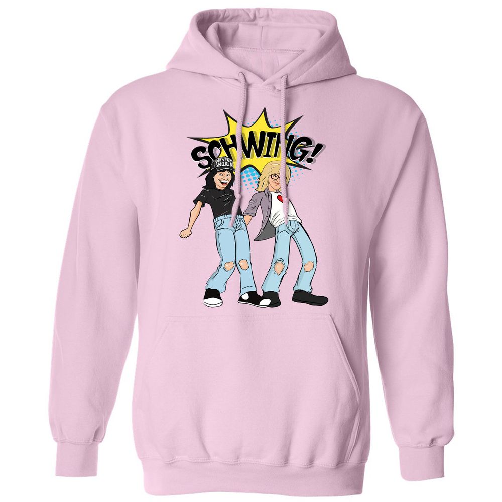 Classic Unisex Hoodie - 2X6GVNLF - Light Pink - 3