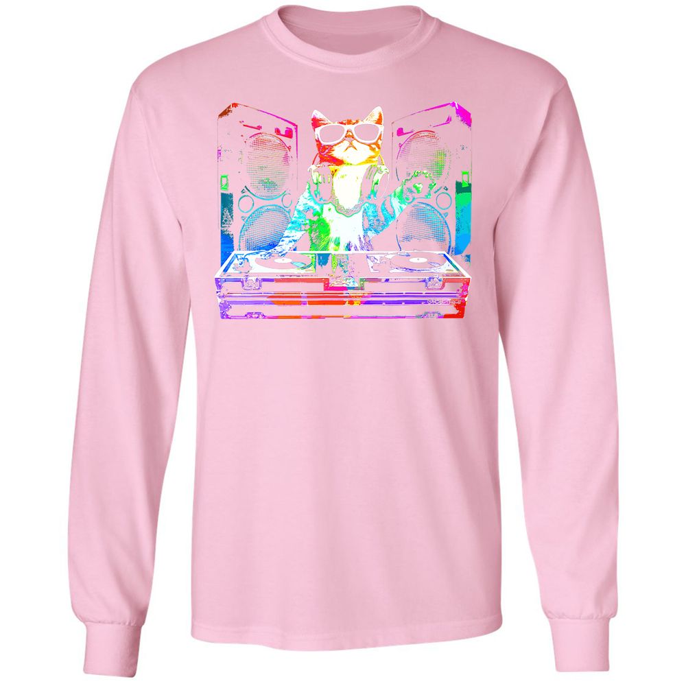 Long Sleeve T-Shirt - TTJMP787 - Light Pink - 3