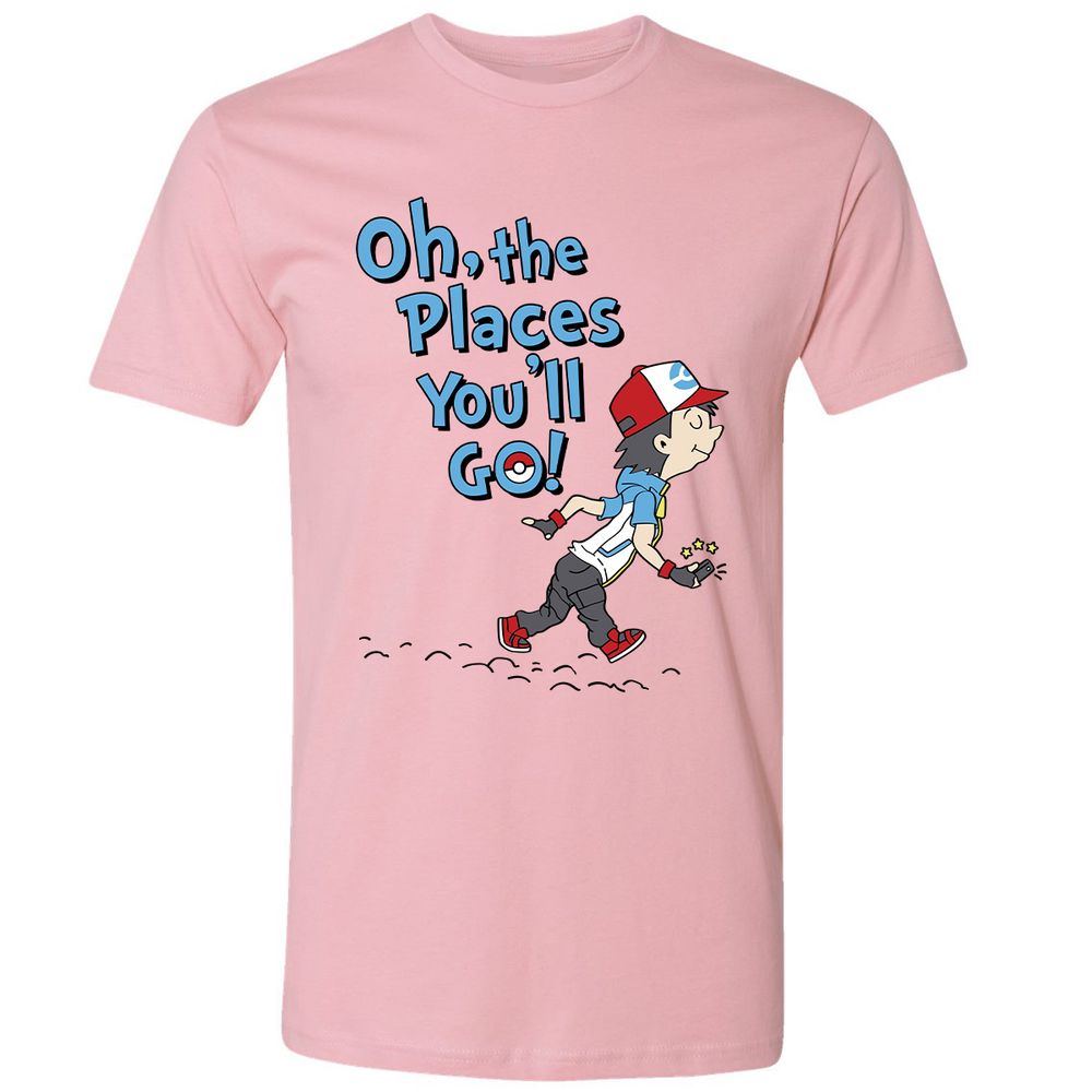 Premium Unisex T-Shirt - V5TRGBSQ - Light Pink - 3