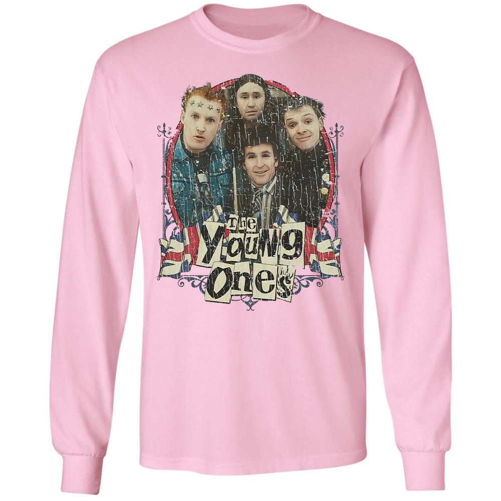 Long Sleeve T-Shirt - 6HBFT6YX - Light Pink - 3