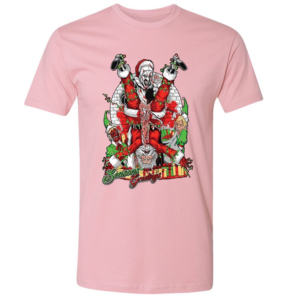 Seasons Greetings - Light Pink - 3