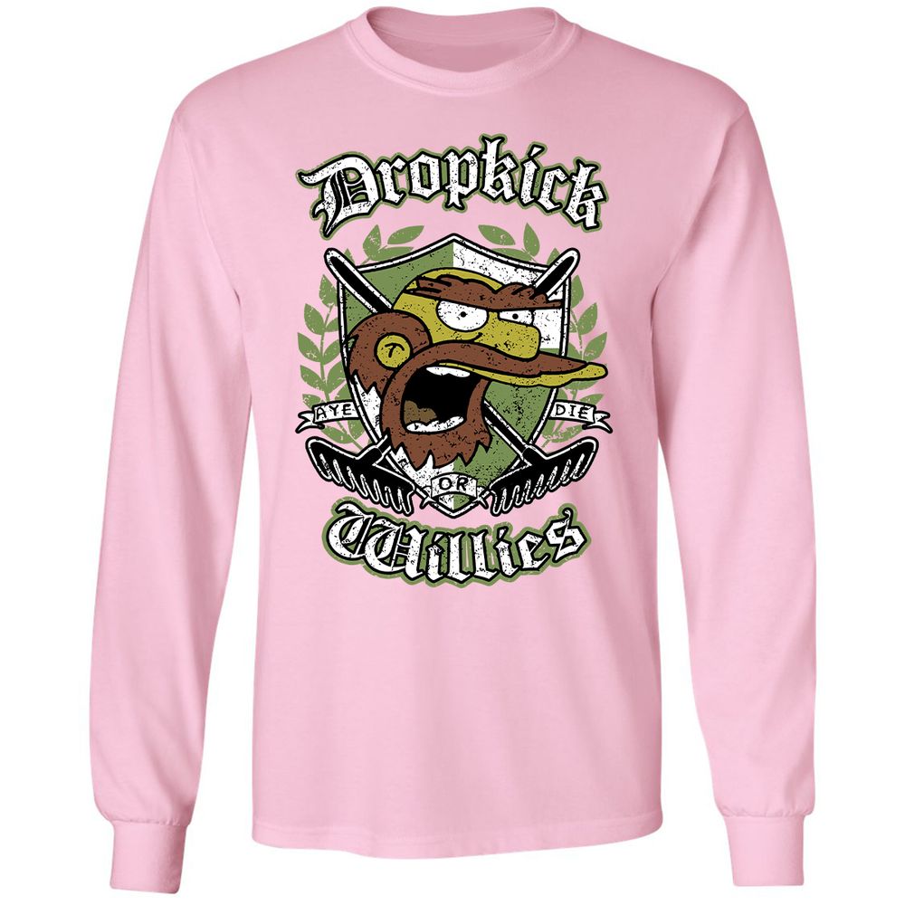 Long Sleeve T-Shirt - M75NPY72 - Light Pink - 3