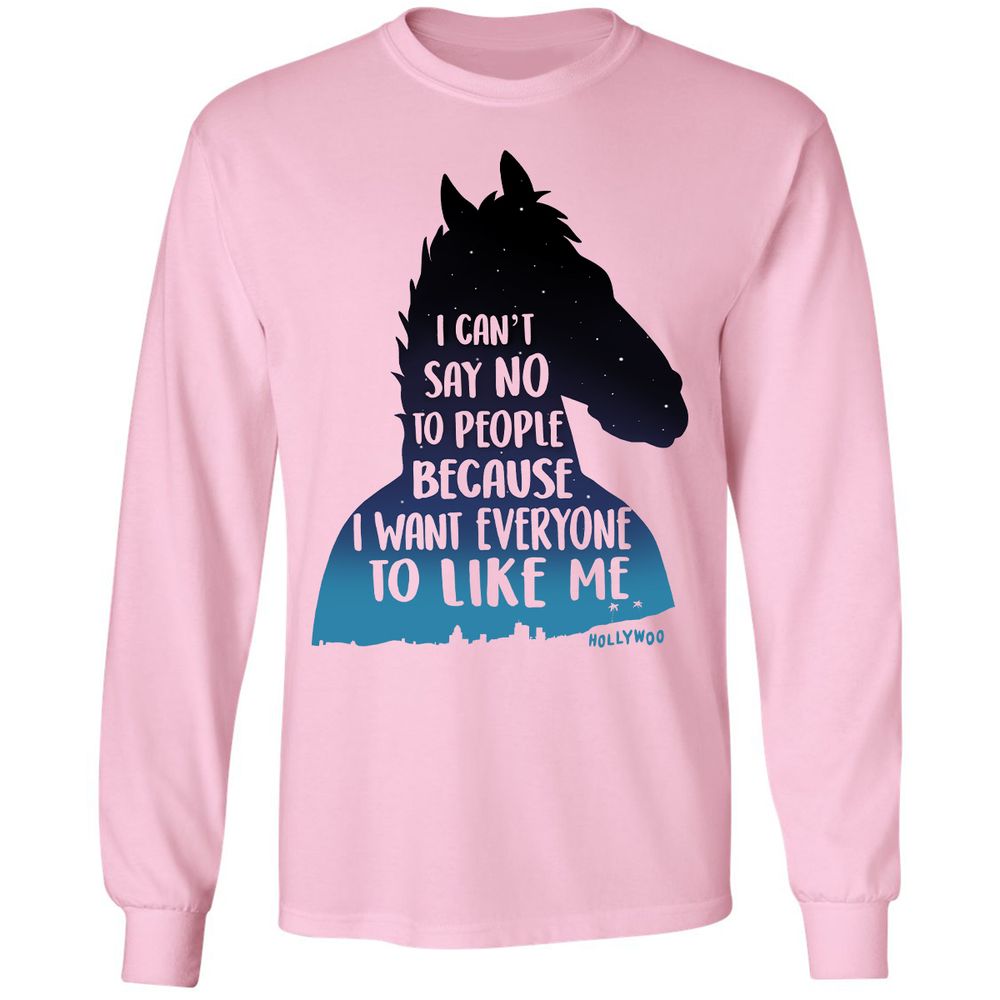 Long Sleeve T-Shirt - JLF587SS - Light Pink - 3