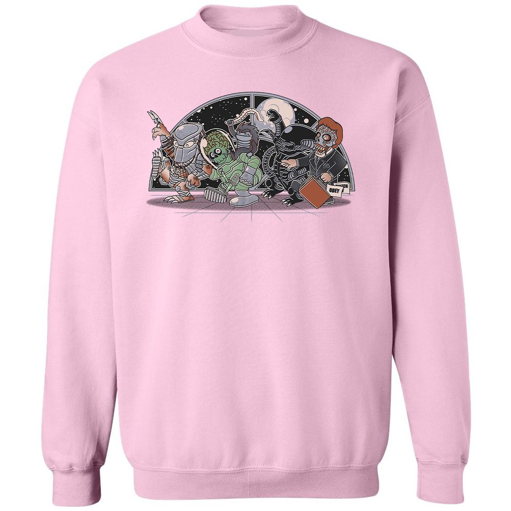 Classic Unisex Sweatshirt - 7M8ZQV8W - Light Pink - 3