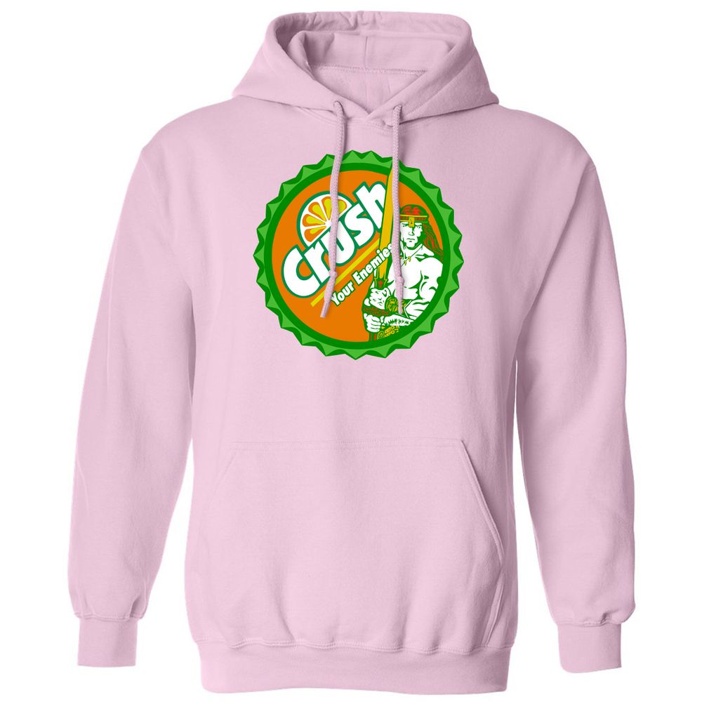 Classic Unisex Hoodie - 93Z5RSB3 - Light Pink - 3