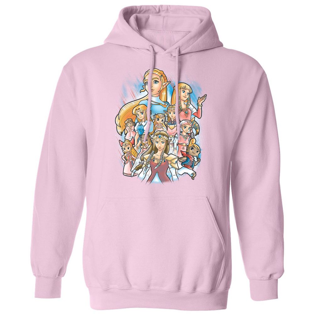 Classic Unisex Hoodie - JG85ZDJC - Light Pink - 3