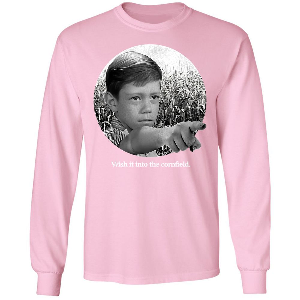 Wish It Into The Cornfield - Light Pink - 3