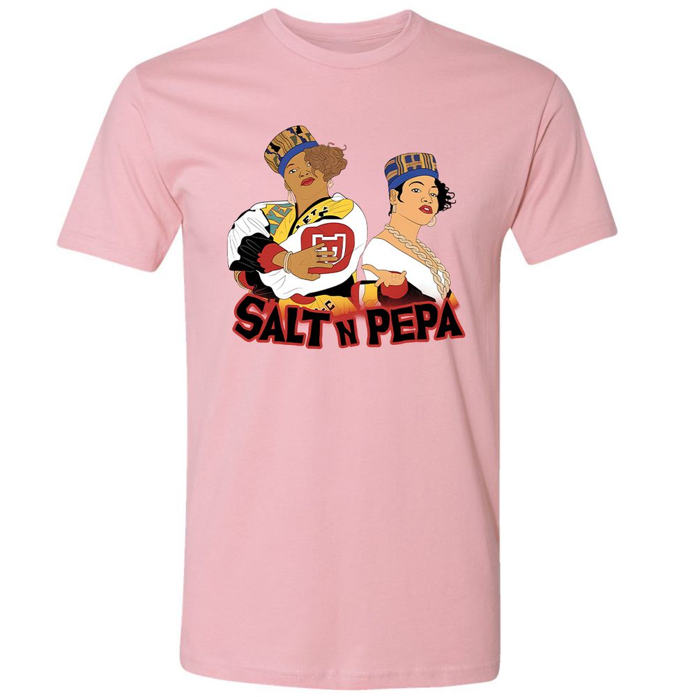 Premium Unisex T-Shirt - White - Light Pink - 3