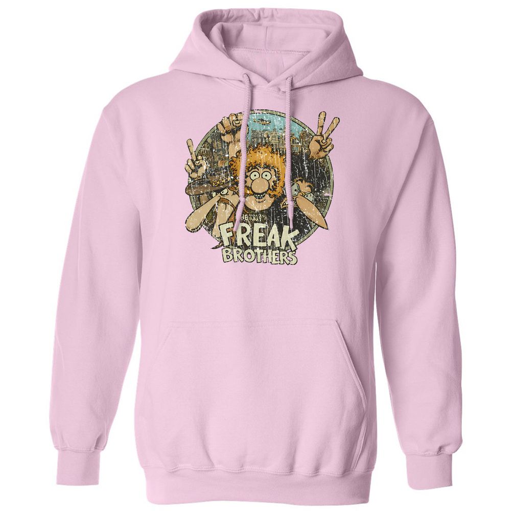 Classic Unisex Hoodie - WDR24D49 - Light Pink - 3