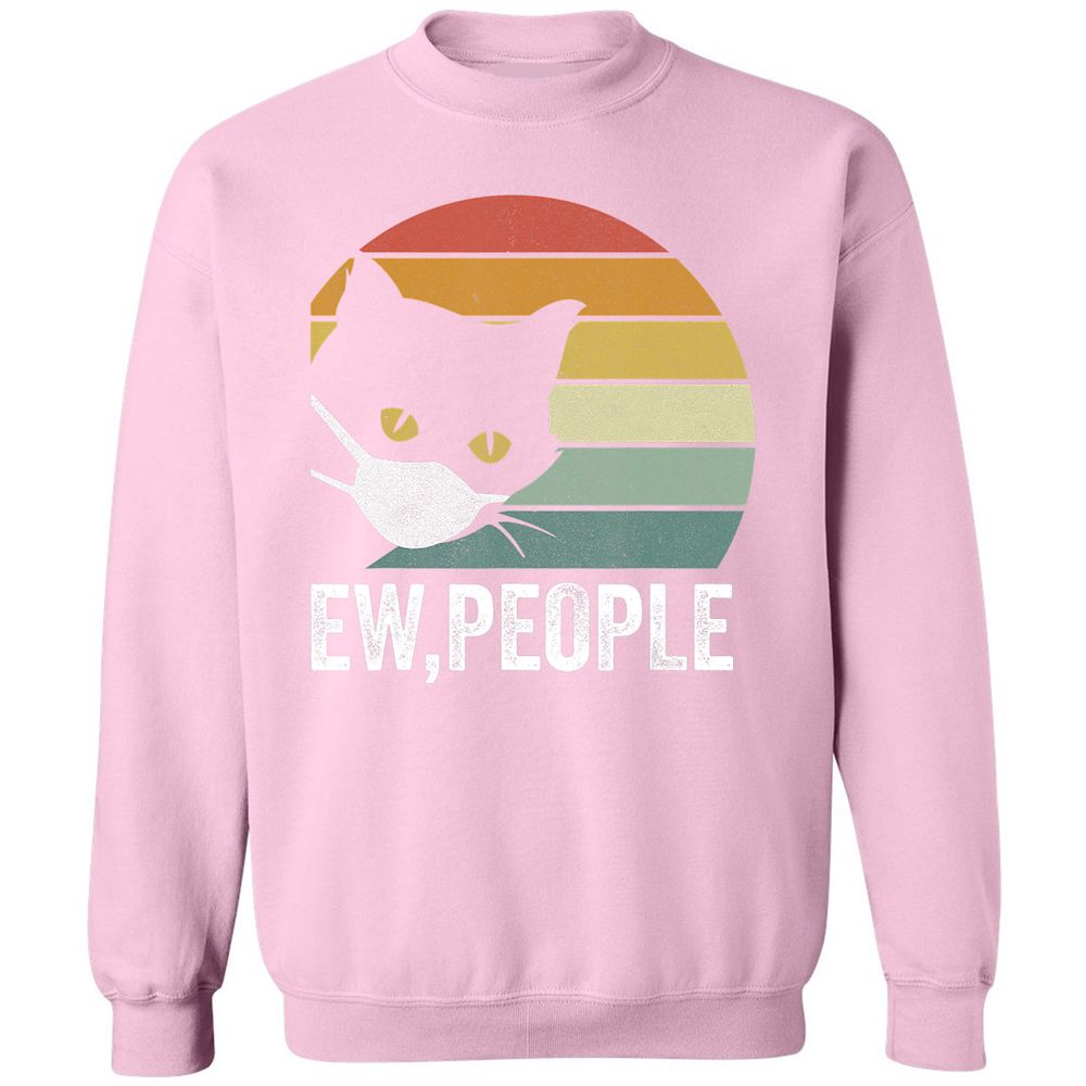Classic Unisex Sweatshirt - QRWFNPU2 - Light Pink - 3