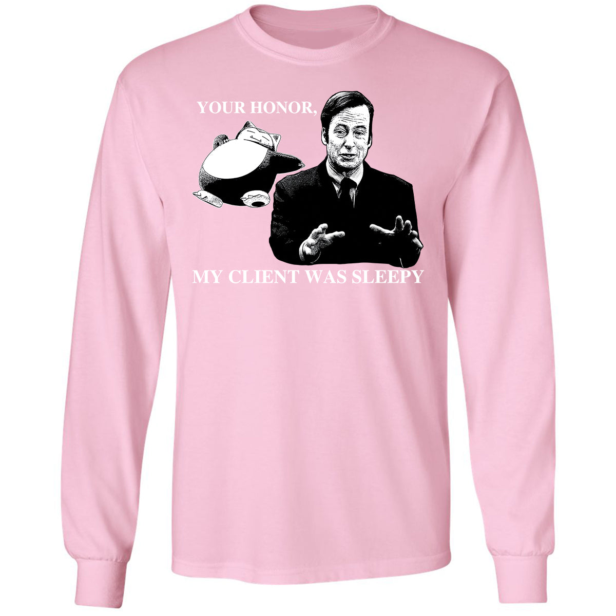 Long Sleeve T-Shirt - Z76VYP2R - Light Pink - 3