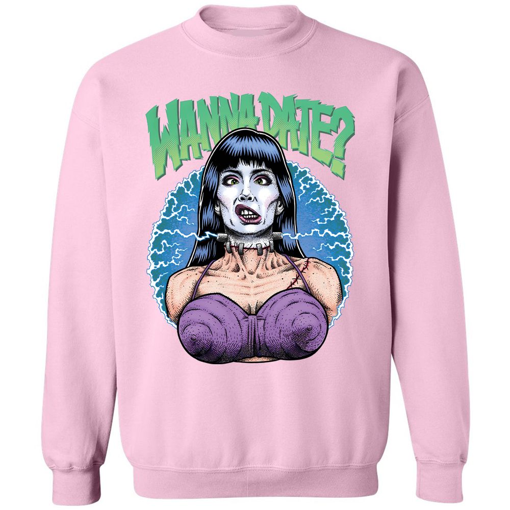 Classic Unisex Sweatshirt - YDR5YB6X - Light Pink - 3