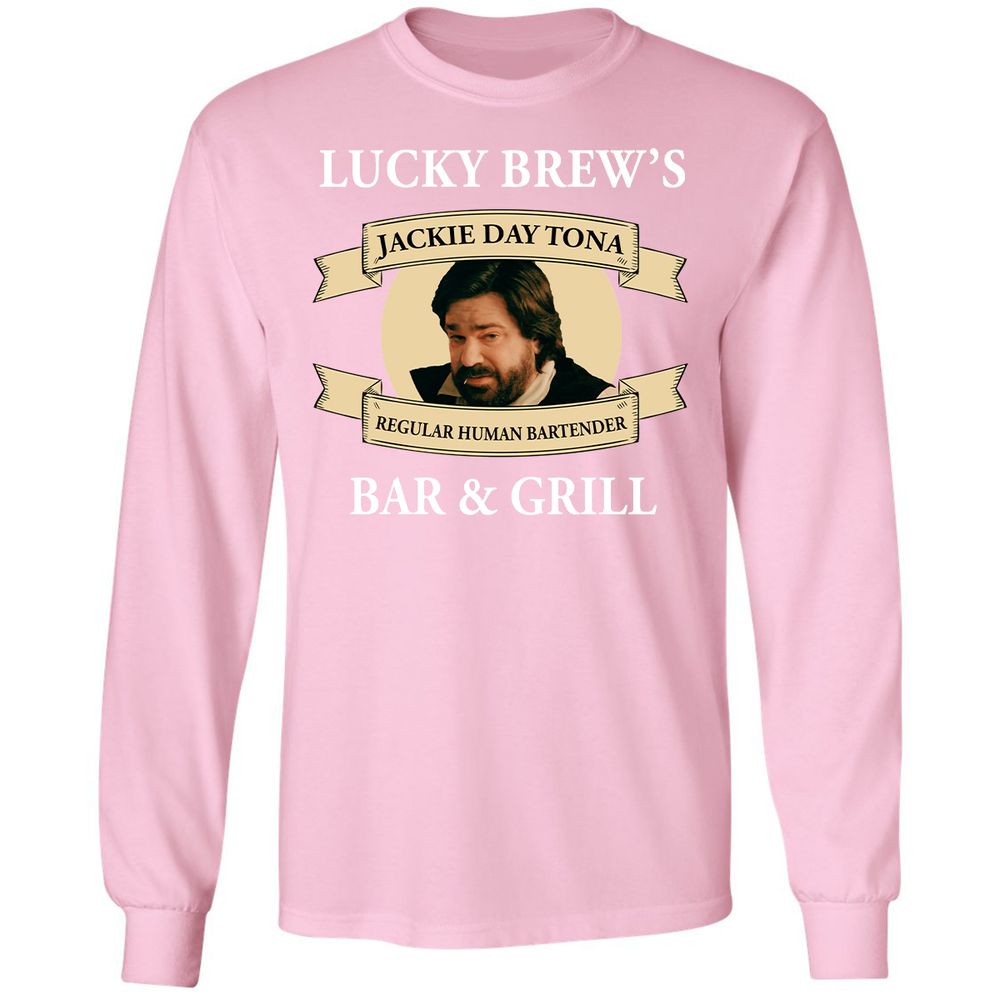 Long Sleeve T-Shirt - B44X1KDE - Light Pink - 3