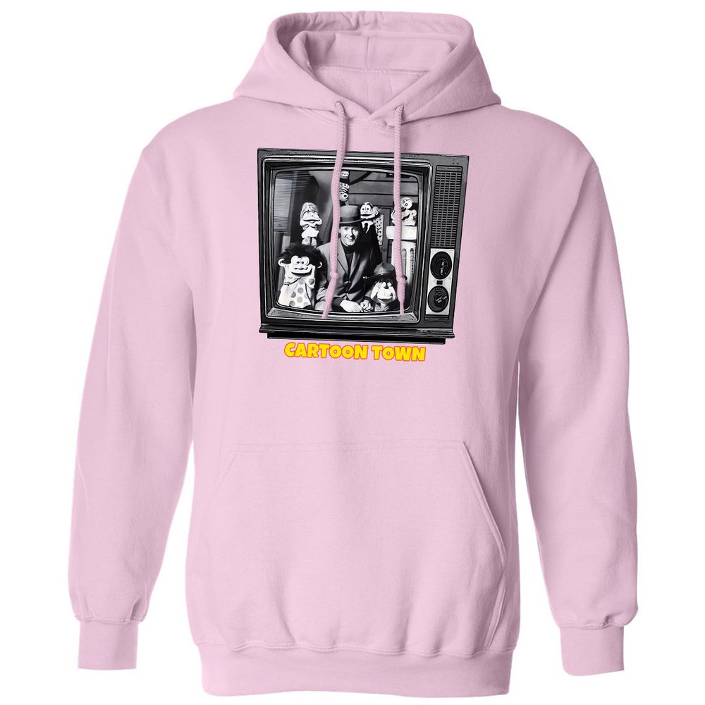 Cartoon Town - Light Pink - 3