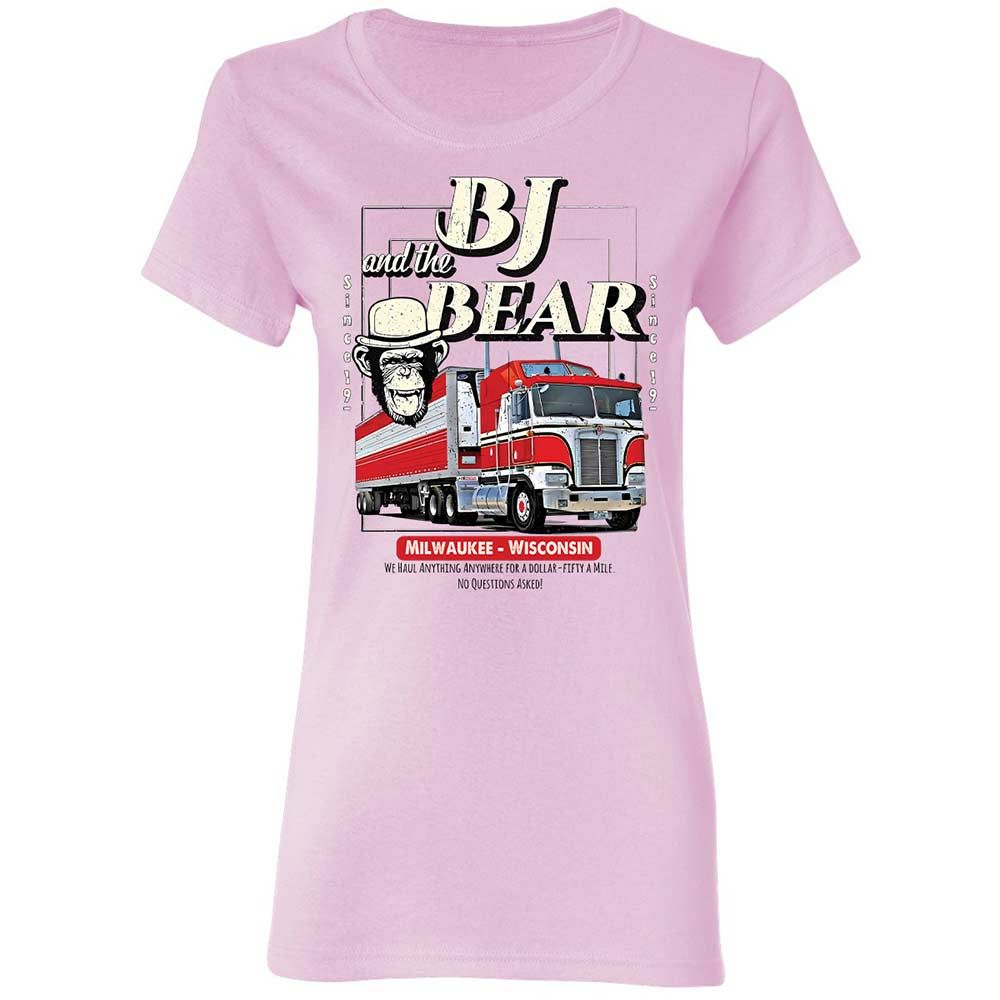 Women's T-Shirt - 4R66MCHJ - Light Pink - 3