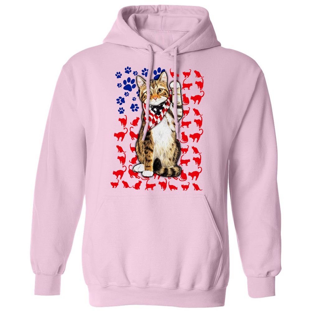 Classic Unisex Hoodie - J5KTJKSN - Light Pink - 3