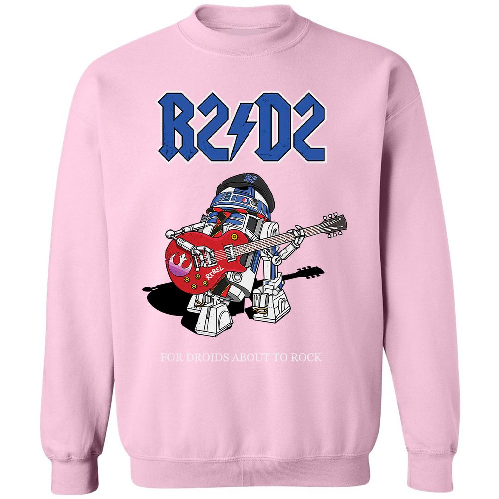 Classic Unisex Sweatshirt - RL1XZCY3 - Light Pink - 3