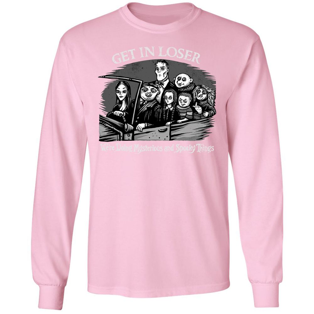 Long Sleeve T-Shirt - YGQGCMS8 - Light Pink - 3