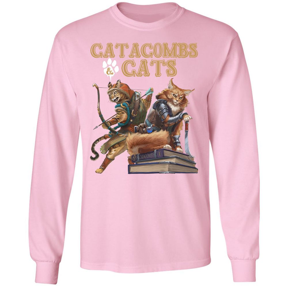 Long Sleeve T-Shirt - ZQMR66SQ - Light Pink - 3