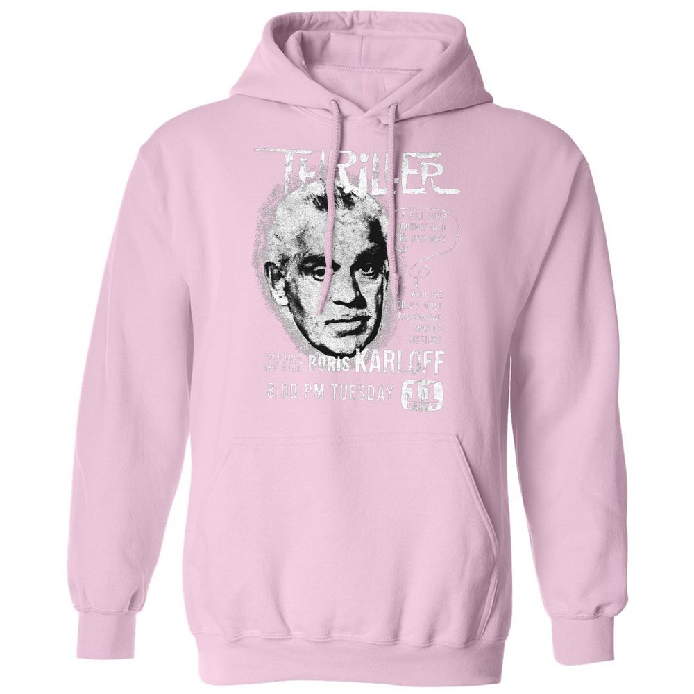 Classic Unisex Hoodie - L1H15MJF - Light Pink - 3