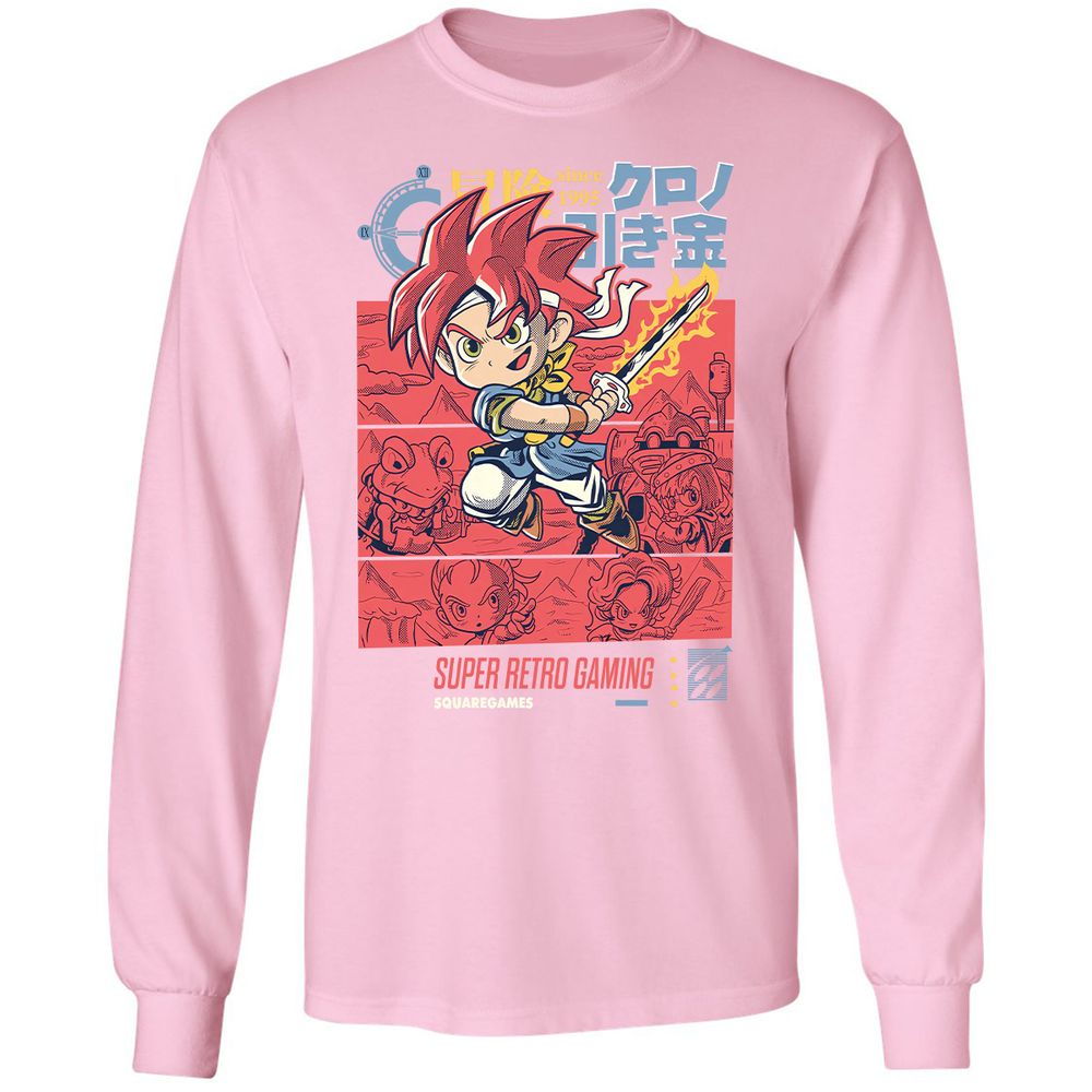 Long Sleeve T-Shirt - 51TUE3CF - Light Pink - 3