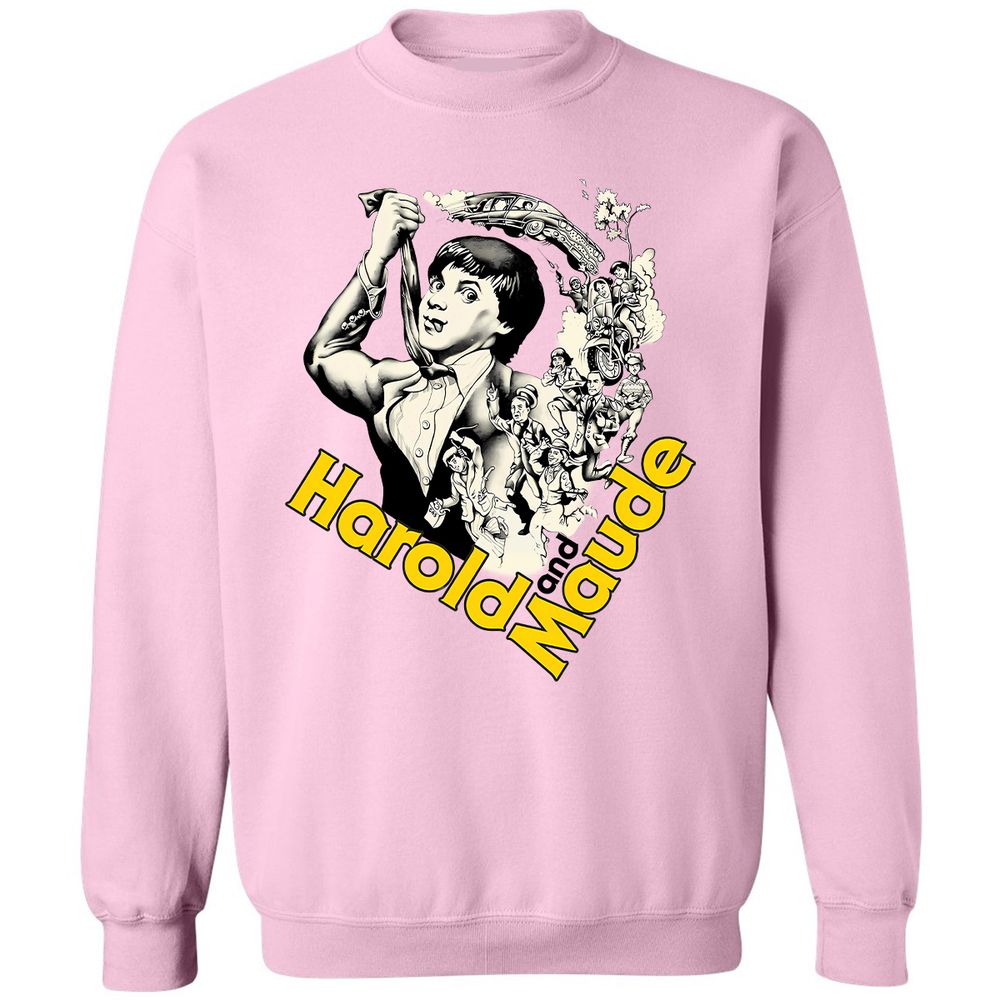 Classic Unisex Sweatshirt - Q8ZWV8F6 - Light Pink - 3