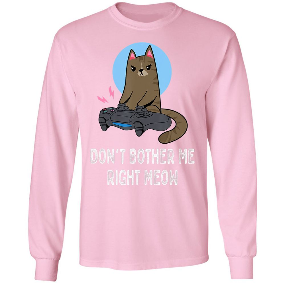 Long Sleeve T-Shirt - ZPJMMKTD - Light Pink - 3