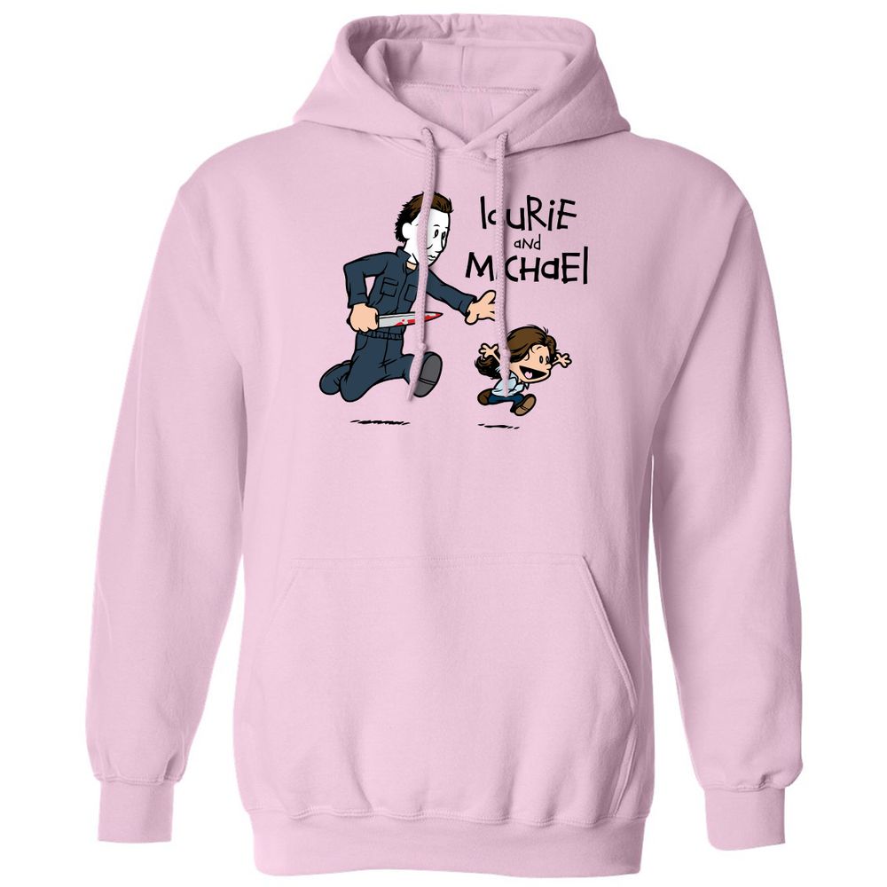 Classic Unisex Hoodie - DSU8NBFT - Light Pink - 3