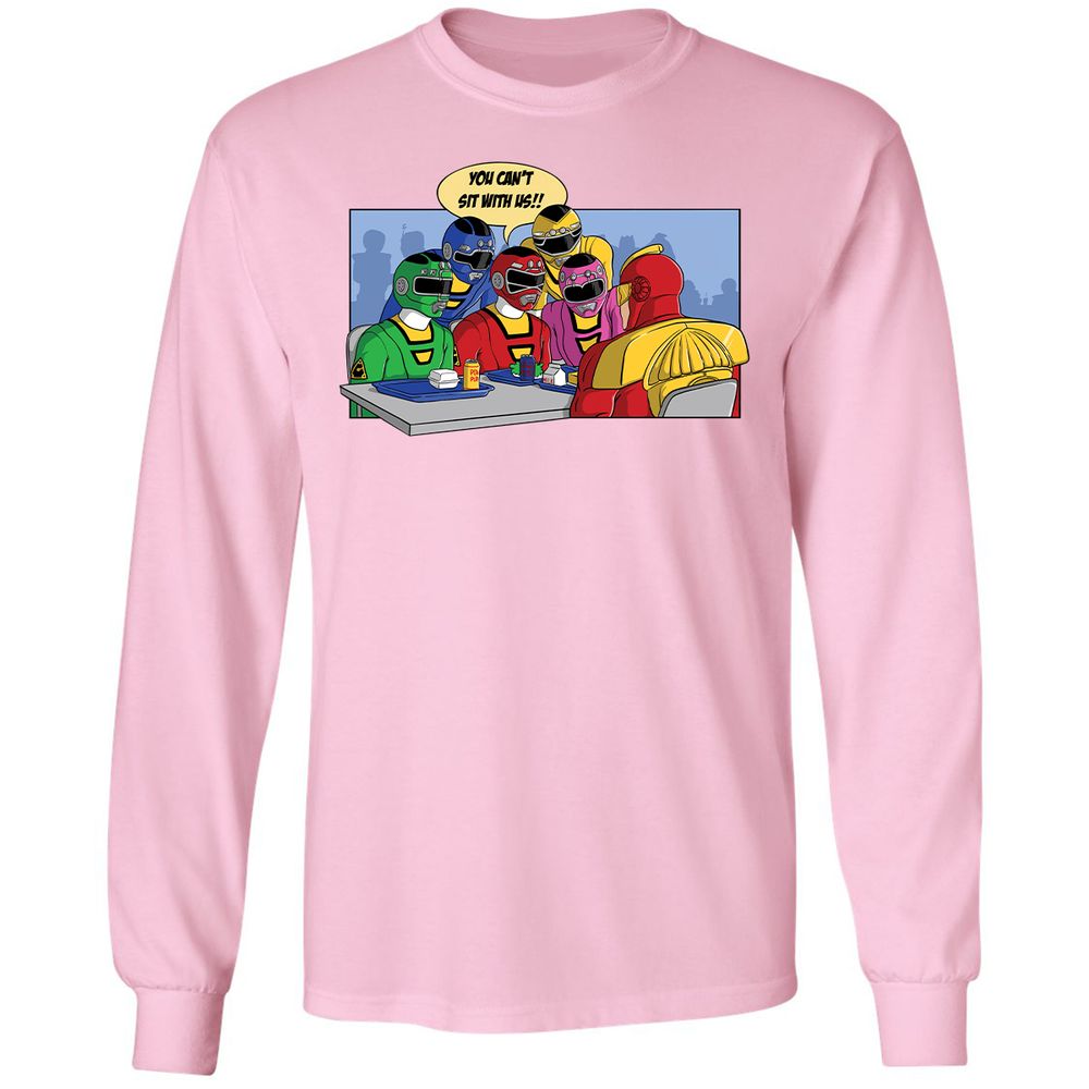 Long Sleeve T-Shirt - G6VPVAL7 - Light Pink - 3