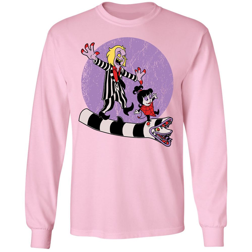 Long Sleeve T-Shirt - NQ61YHGP - Light Pink - 3