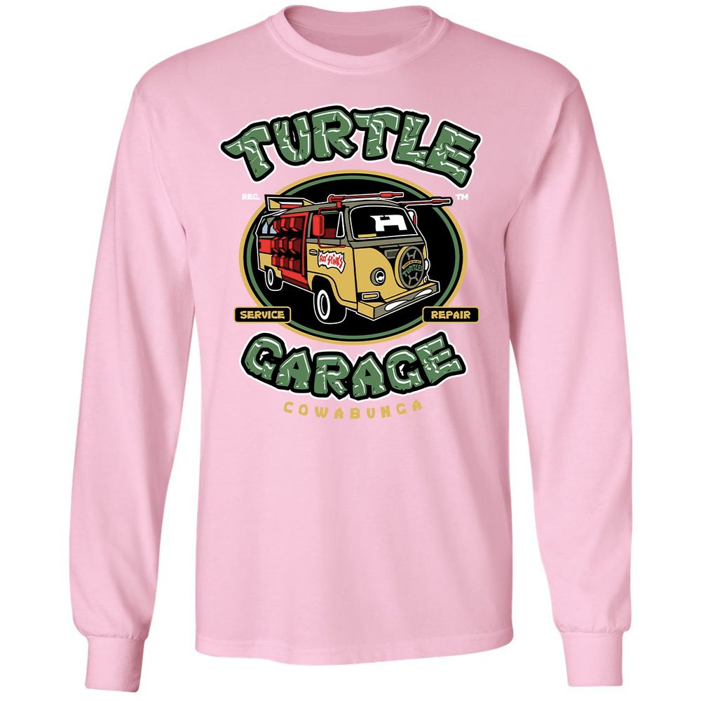 Long Sleeve T-Shirt - A6FUV7TQ - Light Pink - 3