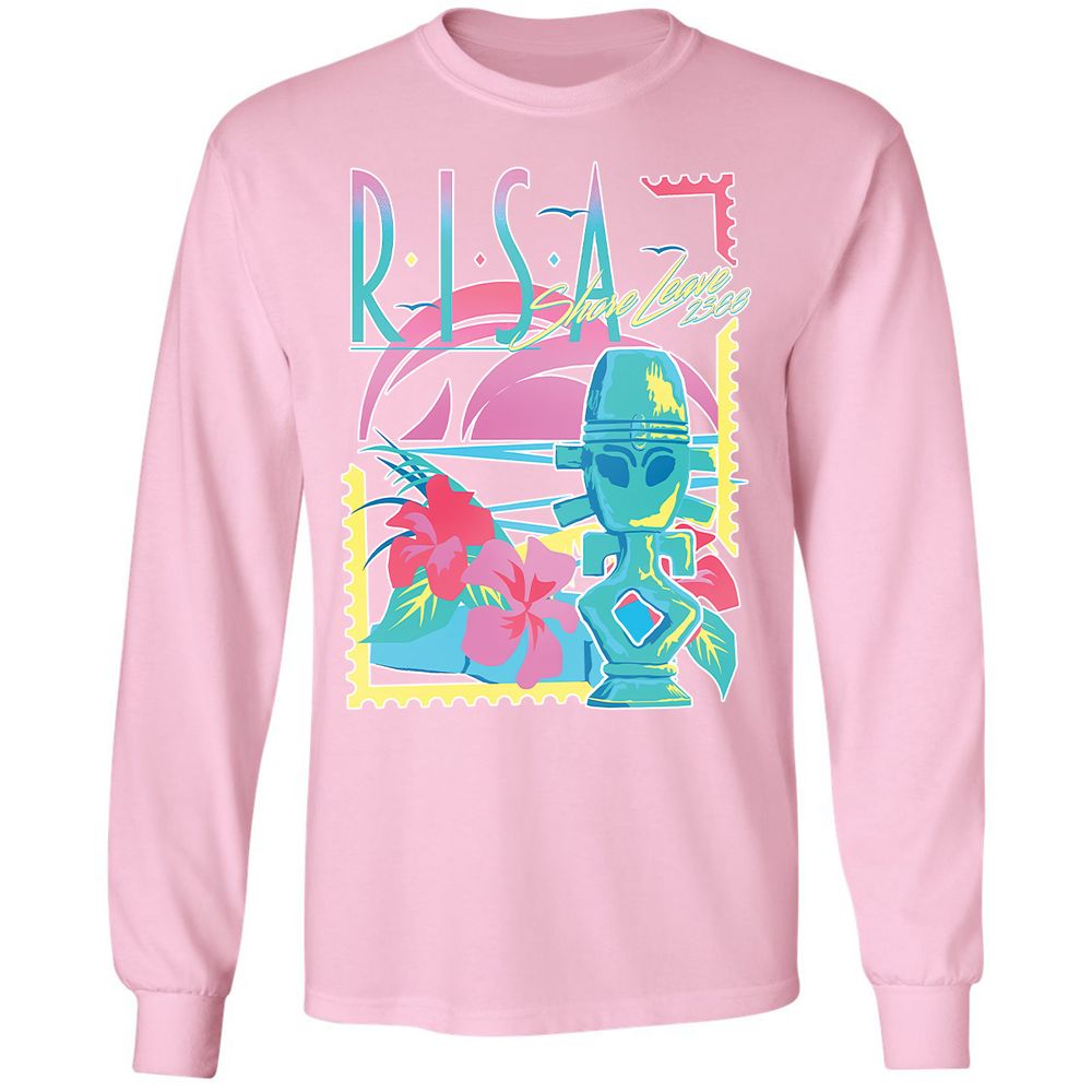 Long Sleeve T-Shirt - 7A6SMA9F - Light Pink - 3