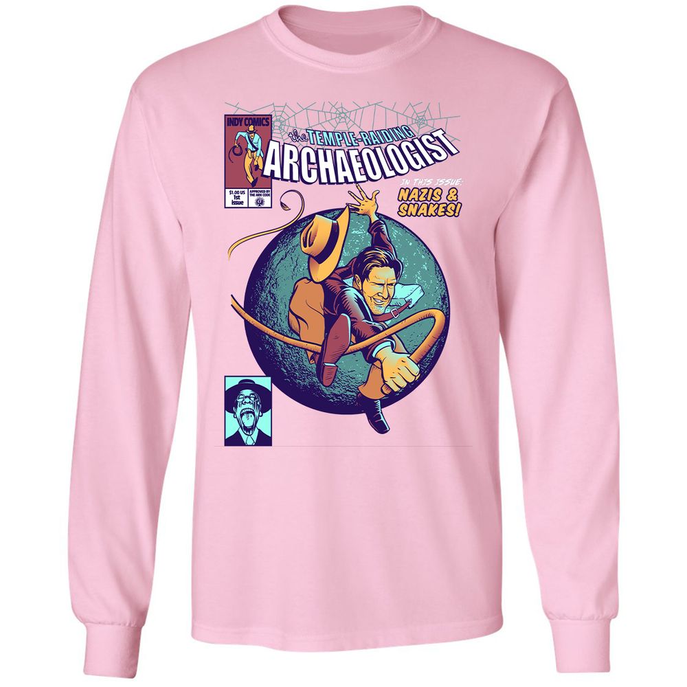 Long Sleeve T-Shirt - JULSNYNF - Light Pink - 3