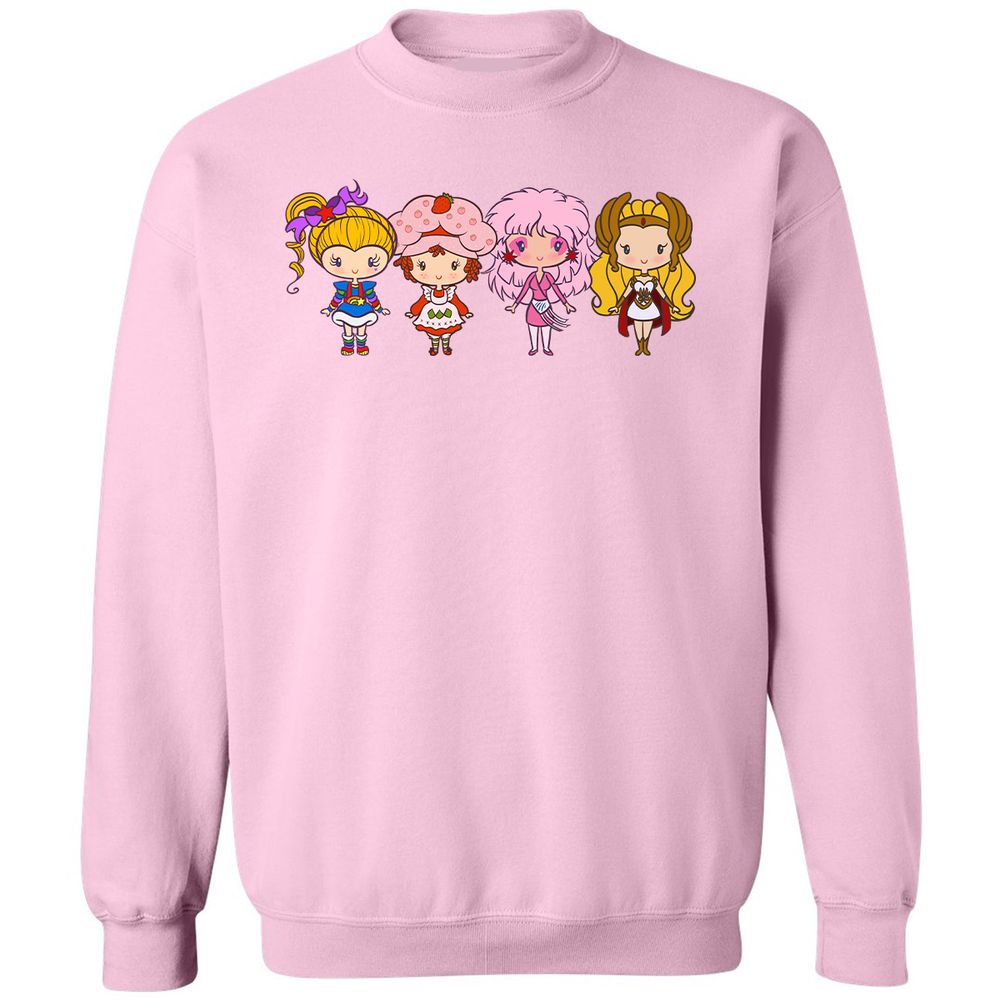 Classic Unisex Sweatshirt - B15JZNVP - Light Pink - 3