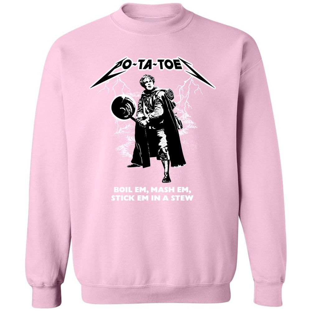 Classic Unisex Sweatshirt - HCTYDD6X - Light Pink - 3