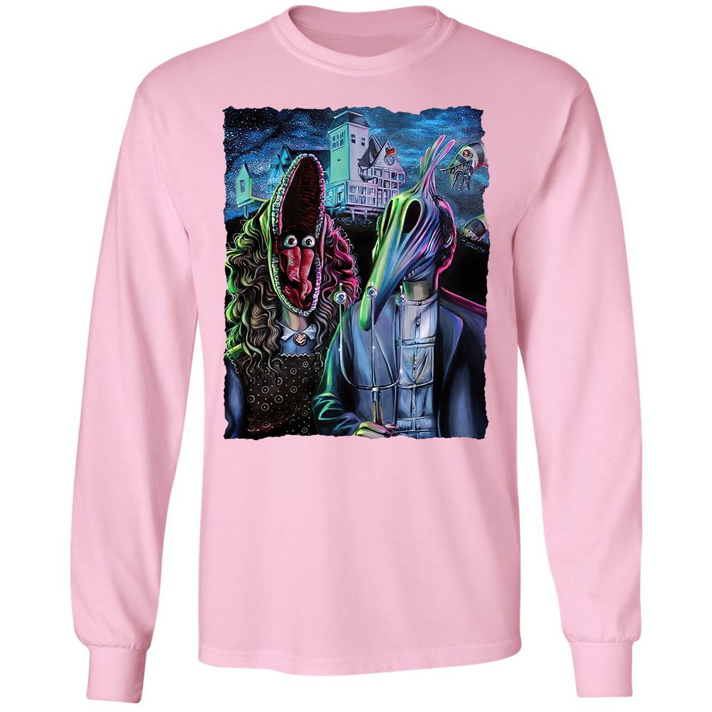 Long Sleeve T-Shirt - 225YDFCZ - Light Pink - 3