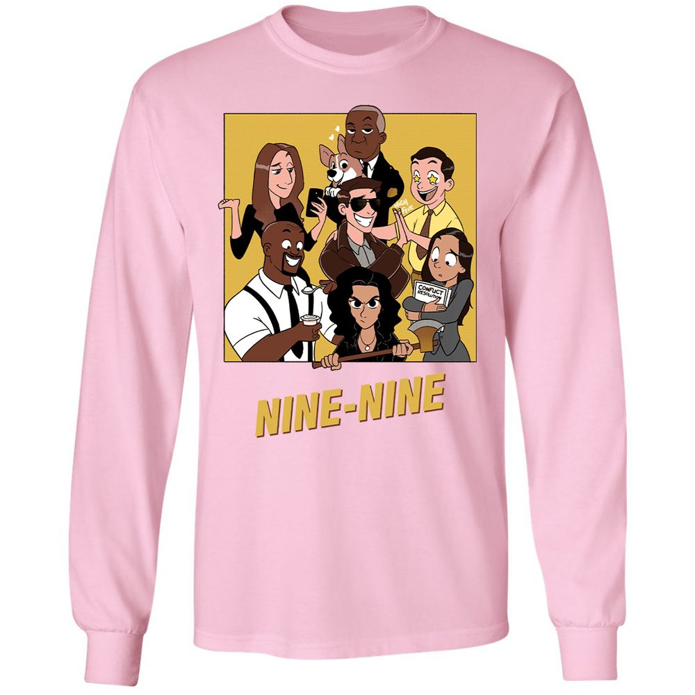 Long Sleeve T-Shirt - XJ7SYK3X - Light Pink - 3