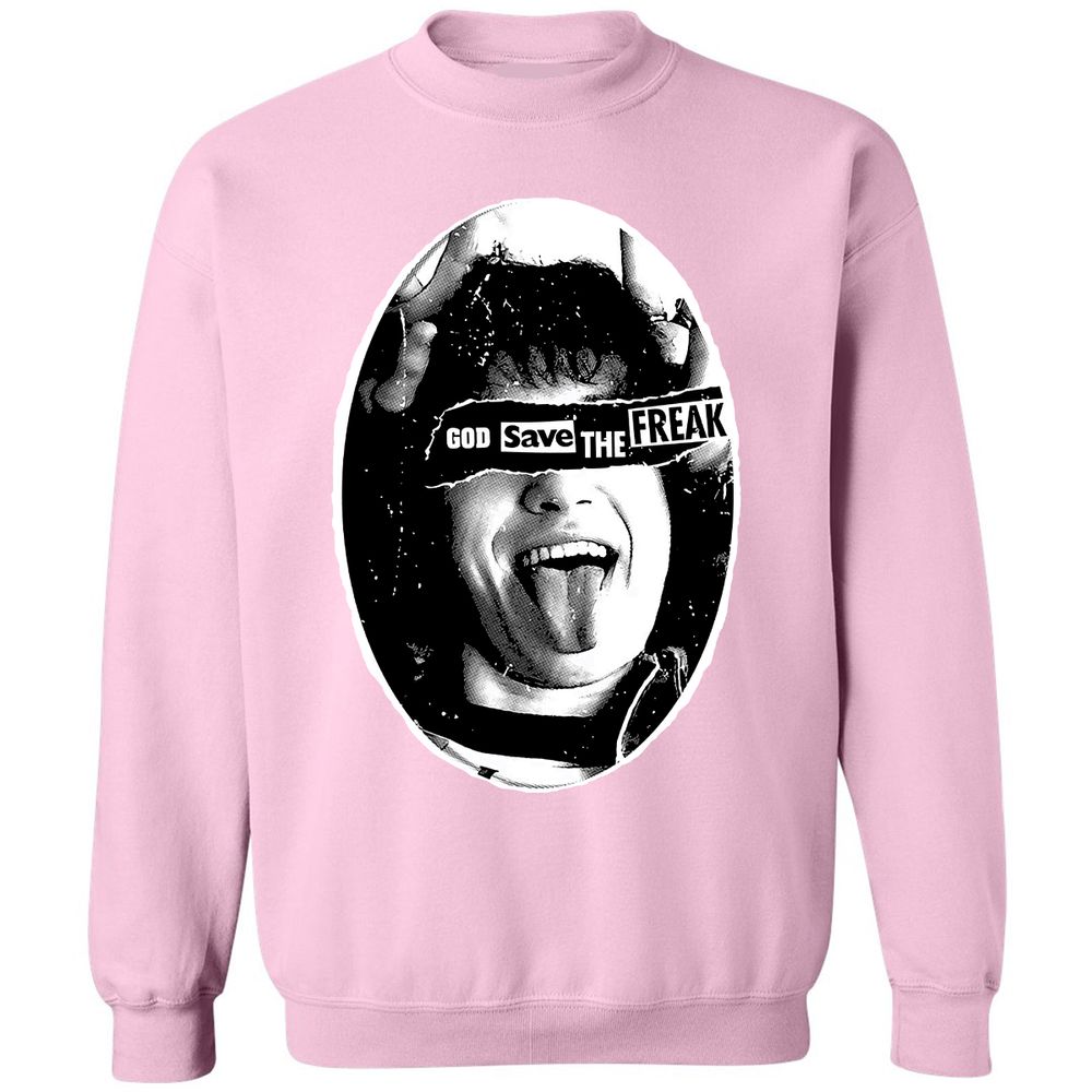 Classic Unisex Sweatshirt - 67KRPUN9 - Light Pink - 3
