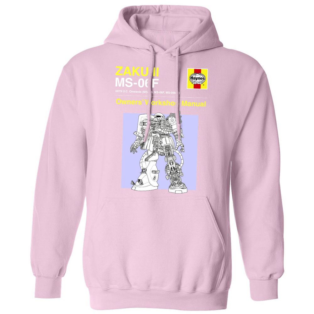 Classic Unisex Hoodie - ZQE46RCY - Light Pink - 3