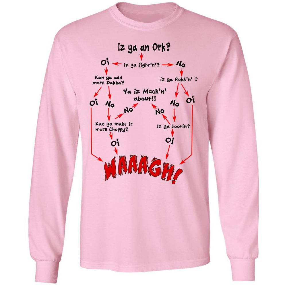 Long Sleeve T-Shirt - 8L7PTCLZ - Light Pink - 3