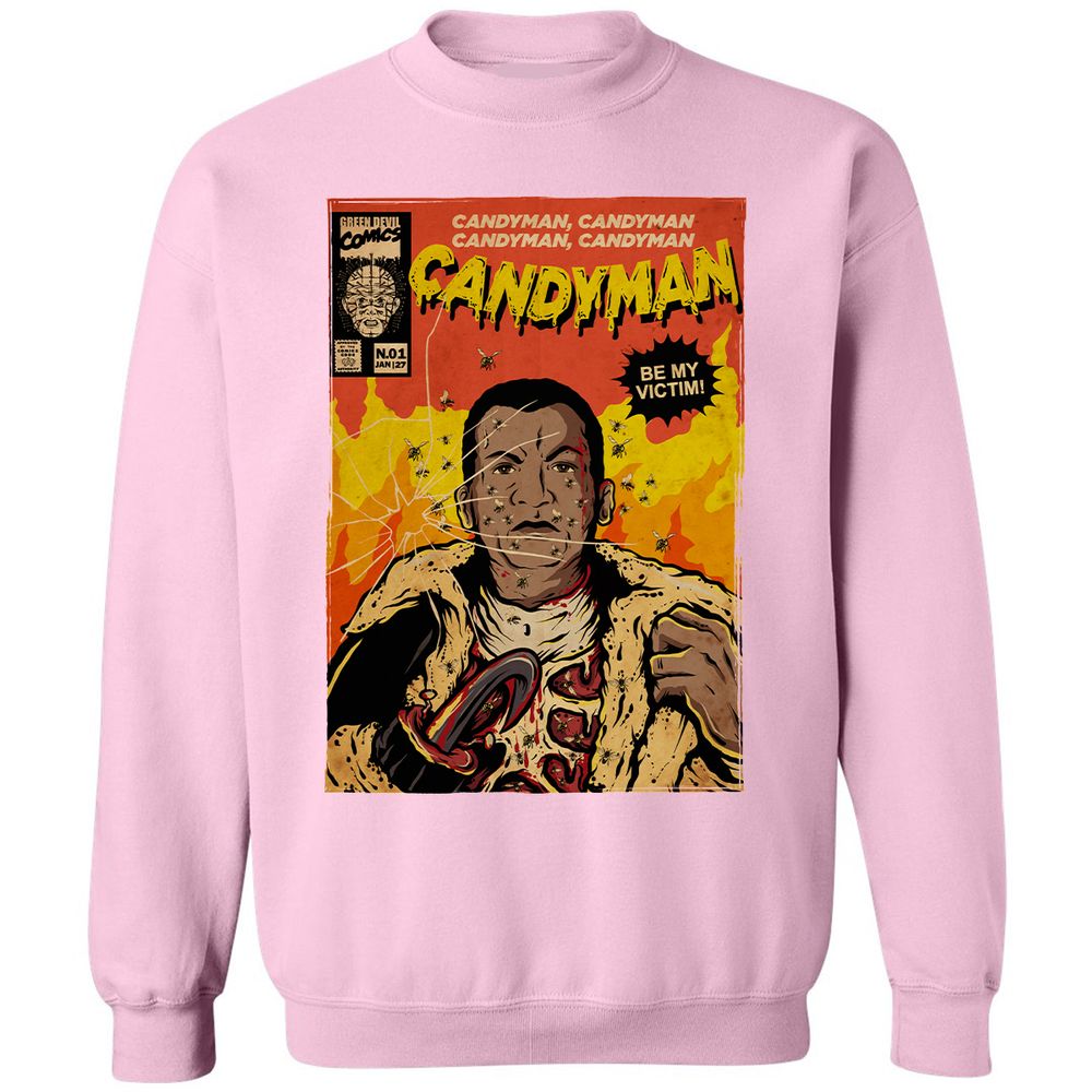 Classic Unisex Sweatshirt - JQQMDF41 - Light Pink - 3