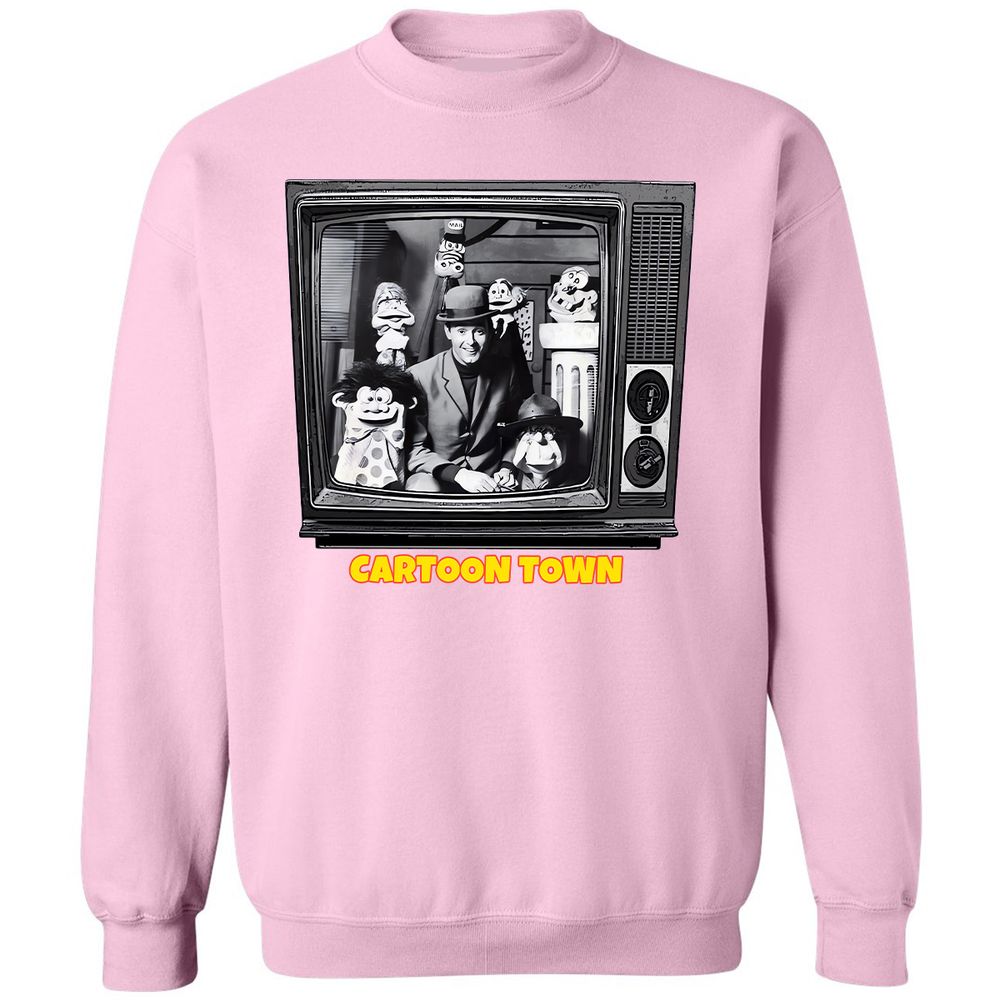 Cartoon Town - Light Pink - 3