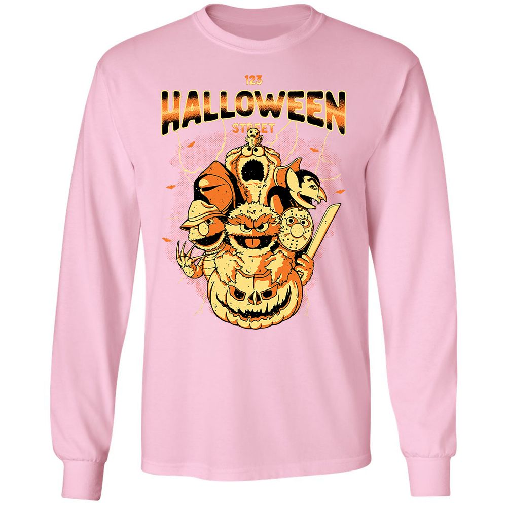 Long Sleeve T-Shirt - KHDDHCUL - Light Pink - 3