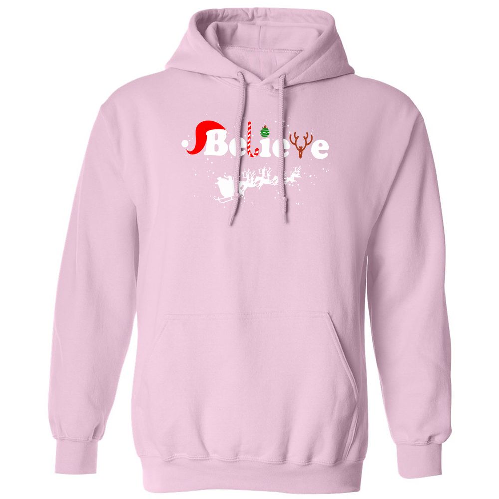 Classic Unisex Hoodie - YKDM33TZ - Light Pink - 3