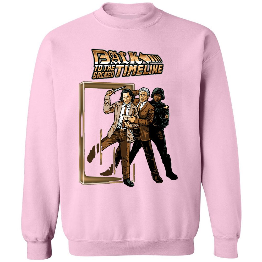 Classic Unisex Sweatshirt - A2FWMSSC - Light Pink - 3